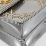 Christian Dior Ultra Matte Diorama Vertical Clutch on Chain Studded Leather - image 11