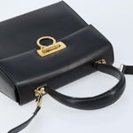 Salvatore Ferragamo Gancini Convertible Top Handle Bag Leather Medium - image 7