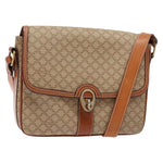 Celine Vintage Macadam Shoulder Bag Canvas and Leather - image 1
