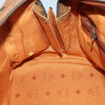 MCM Visetos Handbag Canvas and Leather - image 19