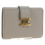 Celine Triomphe Trifold Wallet Leather Small - image 1