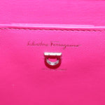 Salvatore Ferragamo Gancini Shoulder Bag Leather - image 6