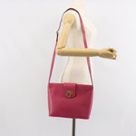 Salvatore Ferragamo Gancini Shoulder Bag Leather - image 13