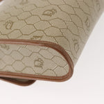 Christian Dior Vintage Honeycomb Flap Crossbody Bag Canvas and Leather - image 10