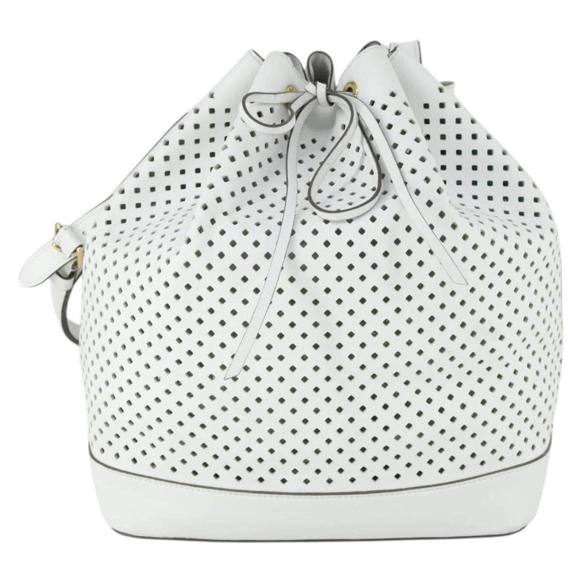 Louis Vuitton Flore Noe Handbag Perforated Leather - image 1