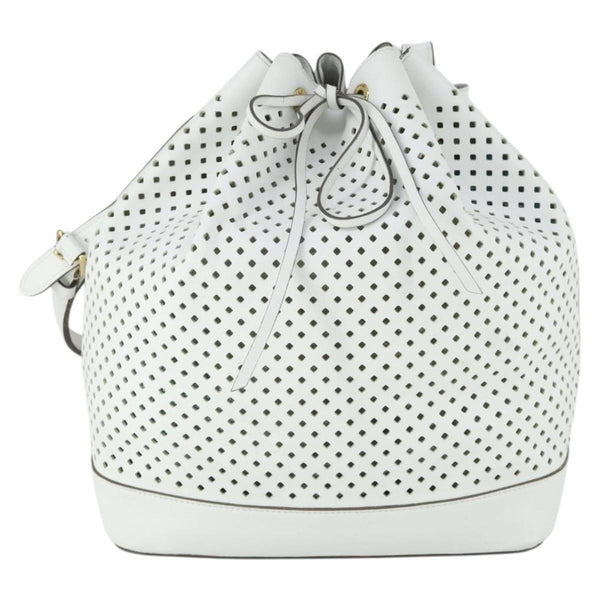 Louis Vuitton Flore Noe Handbag Perforated Leather - image 1