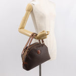 Celine Vintage Macadam Handbag Canvas and Leather - image 13