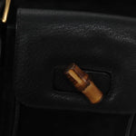 Gucci Vintage Bamboo Backpack Suede Medium - image 16