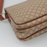 Celine Vintage Macadam Shoulder Bag Canvas and Leather - image 12