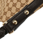 Gucci Vintage Horsebit Shoulder bag Canvas - image 11