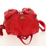 Prada Vela Double Front Pocket Backpack Tessuto with Saffiano Leather Medium - image 17