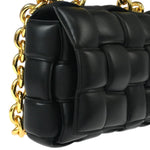 Bottega Veneta Cassette Chain Crossbody Bag Padded Maxi Intrecciato Leather - image 3