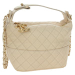 Chanel CC Charm Zip Hobo Quilted Lambskin Mini - image 16