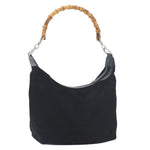 Gucci Vintage Bamboo Hobo Nylon Small - image 15