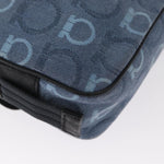 Salvatore Ferragamo Gancini Shoulder Bag Canvas - image 11