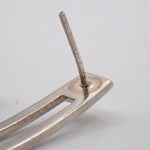 Gucci G Logo Long Studs Earrings Silver 925 - image 7