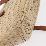 Chloe Marcie Basket Bag Raffia and Leather Mini - image 12