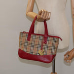 Burberry Nova Check Handbag Nova Check Canvas and leather - image 13
