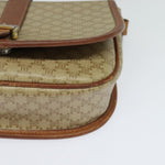 Celine Vintage Macadam Shoulder Bag Canvas and Leather - image 10