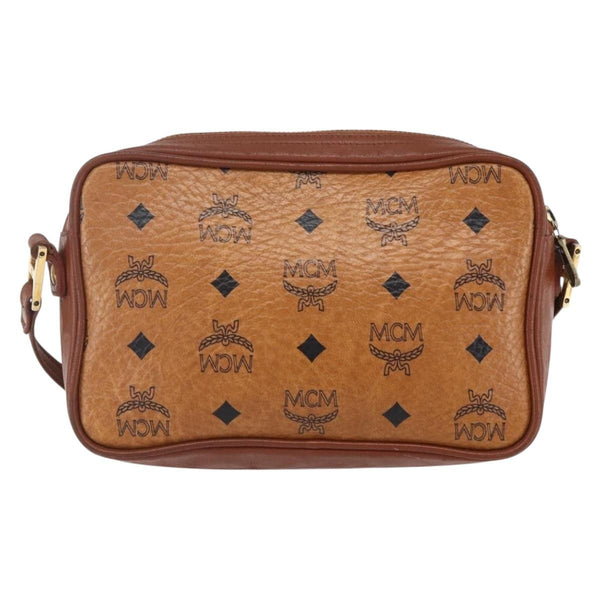 MCM Visetos Shoulder bag Canvas and Leather