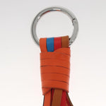 Loewe Anagram Bag Charm Key Holder Metal with Leather - image 8