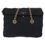 Prada Chain Shoulder Bag Tessuto Medium - image 19