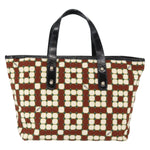 Bally Vintage Handbag Canvas - image 2