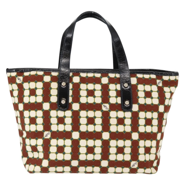 Bally Vintage Handbag Canvas