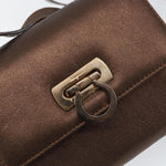 Salvatore Ferragamo Gancini Shoulder Bag Leather - image 12