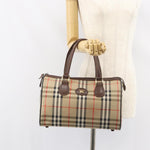 Burberry Nova Check Handbag Nova Check Canvas - image 13