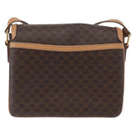 Celine Vintage Macadam Shoulder Bag Canvas and Leather - image 2