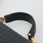 Bally Vintage Handbag Quilted Leather - image 19