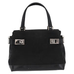 Salvatore Ferragamo Double Gancini Side Buckle Tote Canvas - image 1