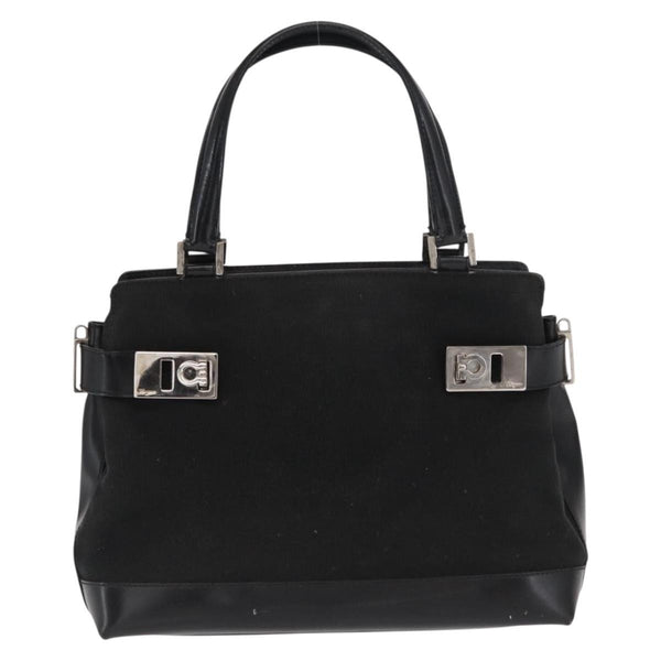 Salvatore Ferragamo Double Gancini Side Buckle Tote Canvas - image 1