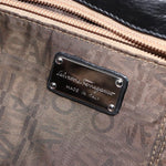 Salvatore Ferragamo Gancini handbag Leather - image 7