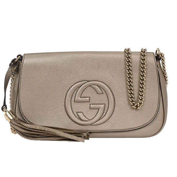 Gucci Soho Chain Crossbody Bag Leather Medium - image 1
