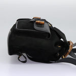 Gucci Vintage Bamboo Backpack Suede and Leather - image 4