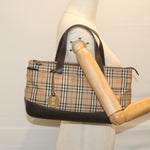 Burberry Nova Check Handbag Nova Check Canvas and leather - image 13