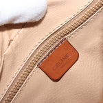 Celine Vintage Macadam Shoulder Bag Canvas and Leather - image 7