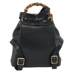 Gucci Vintage Bamboo Backpack Leather Mini - image 2