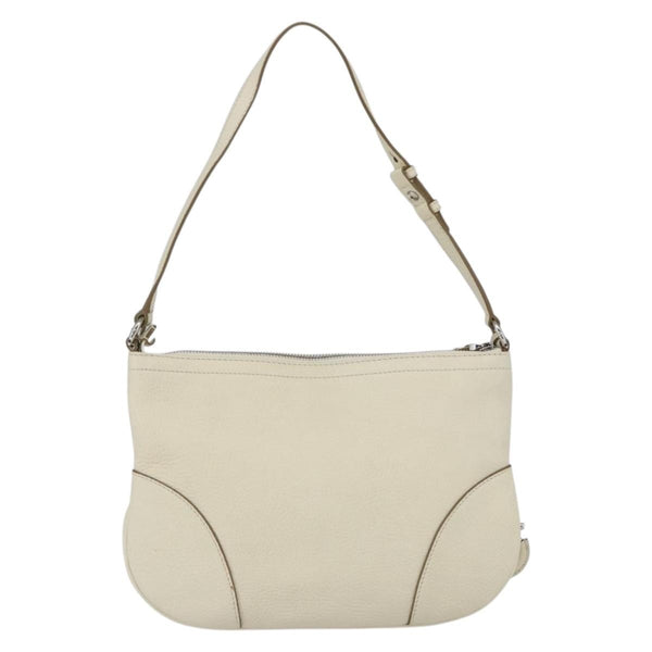 Salvatore Ferragamo Gancini Shoulder Bag Leather