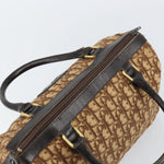 Christian Dior Vintage CD Trotter Handbag Canvas - image 13