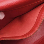 Hermes Kelly Handbag Red Togo with Gold Hardware 32 - image 19