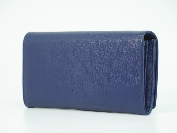 Chanel Deauville Flap Wallet Caviar Long