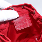 Prada Drawstring Wristlet Bucket Bag Tessuto Small - image 6