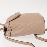 Bally Vintage Backpack Quilted Leather - image 4