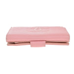 Chanel CC Compact Wallet Quilted Calfskin - image 6