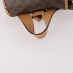 Celine Vintage Drawstring Flap Backpack Macadam Coated Canvas - image 15