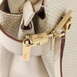 Salvatore Ferragamo Double Gancini Side Buckle Tote Leather Medium - image 19