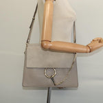 Chloe Faye Shoulder Bag Leather and Suede Medium - image 14